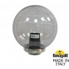 Уличный консольный светильник GLOBE 250 G25.B25.000.BZF1R форма шар Fumagalli