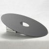 Стеклянное бра  LSP-8493 круглое желтое Lussole