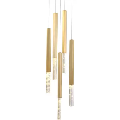 Подвесной светильник Vita MD7747-5A brass DeLight Collection