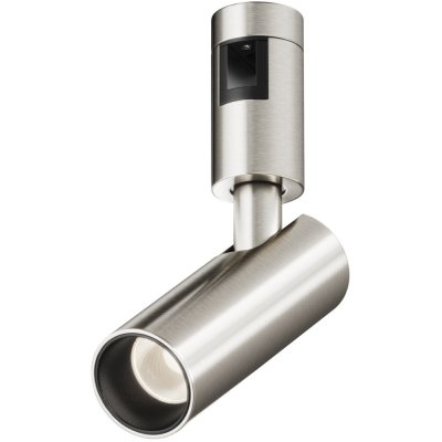 Трековый светильник Focus Led TR144-1-5W4K-W-PT Maytoni серый