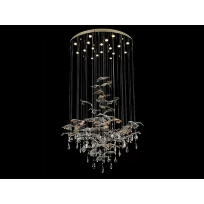 Потолочная люстра 8200 8220/80 С gold polished Newport Потолочная люстра 8200 8220/80 С gold polished Newport