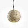 Подвесной светильник Glamping MOD437PL-01BG форма шар бежевый Maytoni