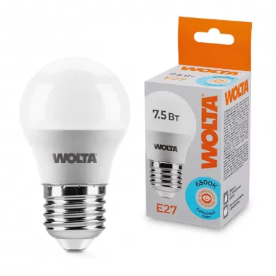 Лампочка светодиодная  25W45GL7.5E27 Wolta
