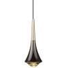 Стеклянный подвесной светильник 8969P 8969P/1 gold/black черный DeLight Collection