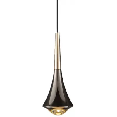 Подвесной светильник 8969P 8969P/1 gold/black DeLight Collection черный
