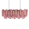 Стеклянная подвесная люстра Murano 10580/1000R Pink Loft It