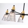 Стеклянная потолочная люстра HIGH LIGHT LH58114 конус Ambrella