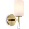 Стеклянное бра High Light LH56265 цилиндр белое Ambrella