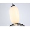Стеклянный подвесной светильник High Light LH11007 белый Ambrella