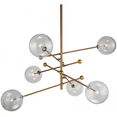 Потолочная люстра Globe Mobile KG0835P-6 brass DeLight Collection