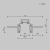 Шинопровод Busbar trunkings Exility TRXM034-422B Maytoni