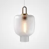 Стеклянный подвесной светильник  Liebe01 прозрачный ImperiumLoft