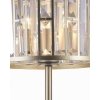 Хрустальный интерьерная настольная лампа Carol 0003/3T-SRGD-CL прозрачный Lumien Hall