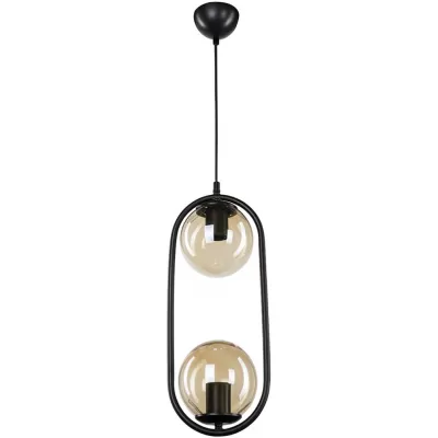 Подвесной светильник Kerrie TL1609H-02BK TopLight цвет янтарь