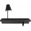 Настенный светильник Shelf 10216/2W Black цилиндр черный Loft It