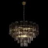 Стеклянная подвесная люстра Murano 10580/800 Smoke Loft It
