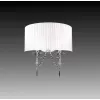 Бра PARALUME 725626 полукруглое белое Lightstar