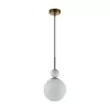 Подвесной светильник Lolla 4359/1A белый форма шар Odeon Light