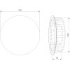 Настенный светильник уличный Firenze 35178/D черный Elektrostandard