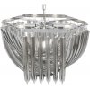 Стеклянная подвесная люстра Boscone LDP 7044-550 CHR+GY Lumina Deco