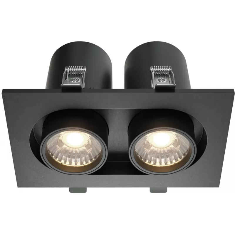 Точечный светильник Hidden DL045-02-10W4K-B черный цилиндр Maytoni Точечный светильник Hidden DL045-02-10W4K-B черный цилиндр Maytoni