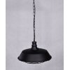 Подвесной светильник Arigio LDP 6862-350 BK конус черный Lumina Deco