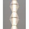 Стеклянный подвесной светильник Senta V11366-PL конус прозрачный