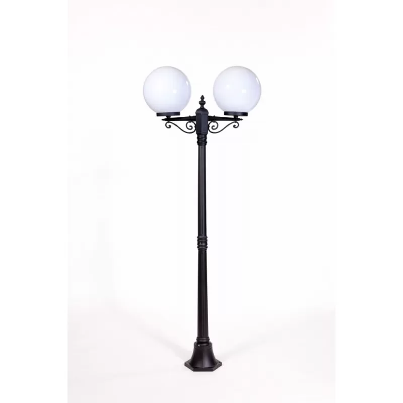 Наземный фонарь GLOBO L 88208LA Bl форма шар белый Oasis Light Наземный фонарь GLOBO L 88208LA Bl форма шар белый Oasis Light