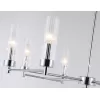 Стеклянная потолочная люстра High Light LH55152 прозрачная цилиндр Ambrella