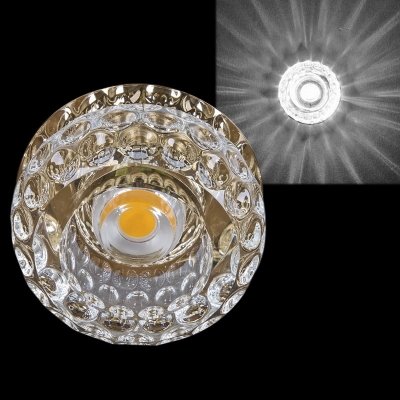 Точечный светильник  09038-9.0-001T LED COB10W GD для натяжного потолка