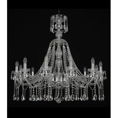Подвесная люстра 1413 1413/12/360/XL-100 Ni Bohemia