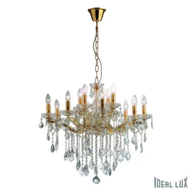 Подвесная люстра Florian FLORIAN SP12 ORO Ideal Lux