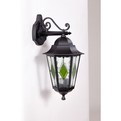 Настенный фонарь уличный PETERSBURG lead GLASS 79802lg Bl Oasis Light