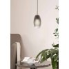 Стеклянный подвесной светильник BATISTA 900507 серый Eglo