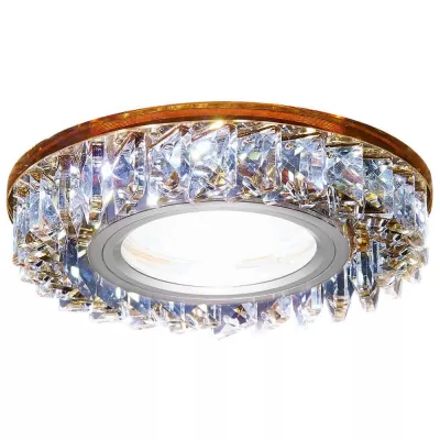 Светодиодный точечный светильник Декоративные Кристалл Led+mr16 S255 BR Ambrella