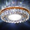 Стеклянный точечный светильник Декоративные Кристалл Led+mr16 S255 BR прозрачный Ambrella