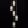 Хрустальный подвесной светильник Джейн CL306051 прозрачный цилиндр Citilux Хрустальный подвесной светильник Джейн CL306051 прозрачный цилиндр Citilux