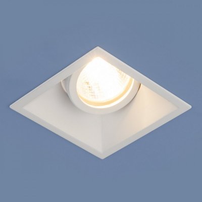 Точечный светильник  6070 MR16 WH белый Elektrostandard для натяжного потолка
