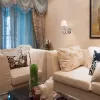 Бра Incanto 60069/1 серебро бежевое конус Eurosvet