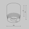 Конечная заглушка Accessories for system Shelf CA021EC-B Maytoni
