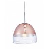 Стеклянный подвесной светильник Arteni LDP 1214 R.GD конус прозрачный Lumina Deco