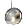Стеклянный подвесной светильник Lens 6189 форма шар Mantra