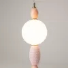 Стеклянный подвесной светильник Adore MOD297PL-L12BS3K форма шар белый Maytoni
