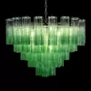 Стеклянная подвесная люстра Murano 10580/800 Clear green прозрачная Loft It