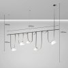 Трековая система в сборе Belty SET DK55SET06-02-DG белый Denkirs