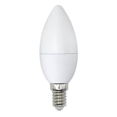 Лампочка светодиодная  LED-C37-9W/NW/E14/FR/NR картон Volpe