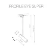 Трековый светильник Profile Eye Super 9324 белый Nowodvorski