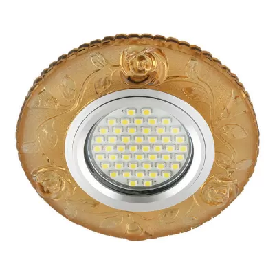 Точечный светильник Luciole DLS-L150 GU5.3 GLASSY/YELLOW Fametto