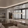 Стеклянная потолочная люстра Торес 110011906 форма шар белая DeMarkt