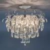 Хрустальная потолочная люстра Kelly 1123/6PL прозрачная Escada